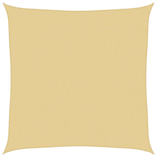 Vidaxl zonnezeil 3x3 m 100% polyester oxford zandkleurig