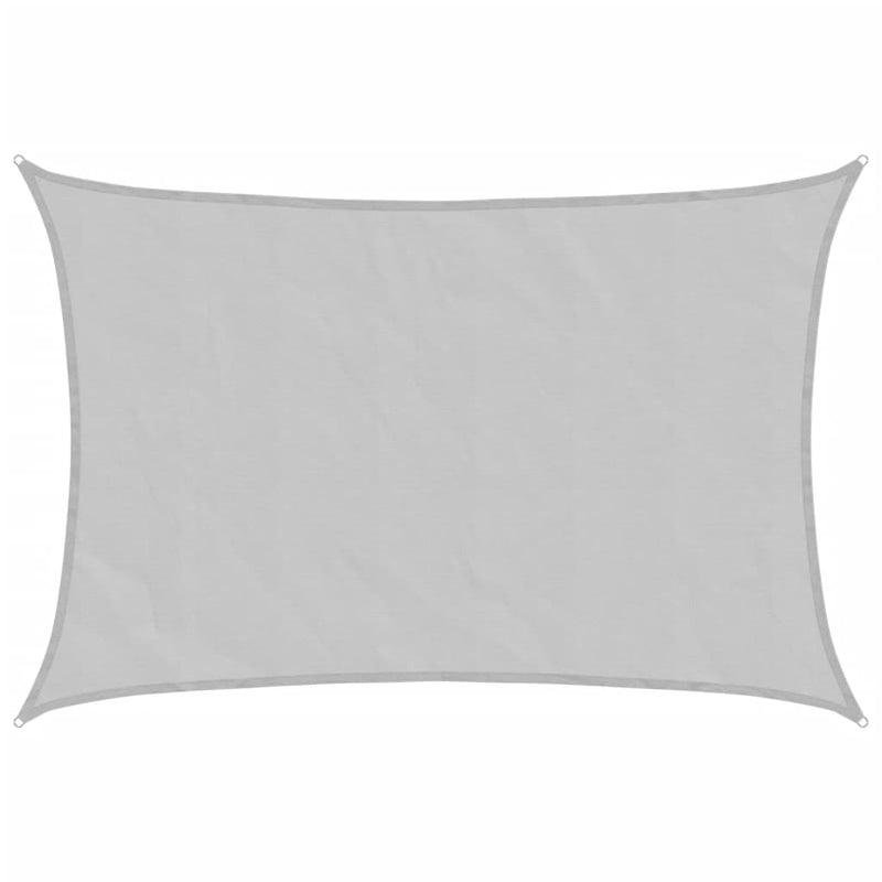 Afbeelding laden in galerijviewer, Vidaxl zonnezeil 4,5x3,5 m 100% polyester oxford lichtgrijs
