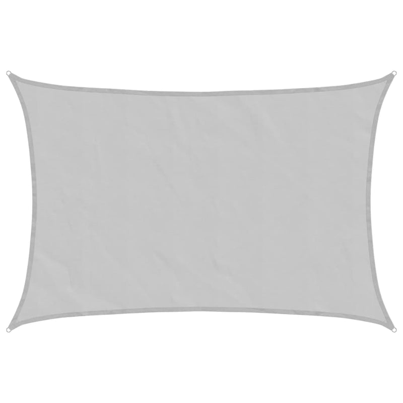 Afbeelding laden in galerijviewer, Vidaxl zonnezeil 6x4 m 100% polyester oxford lichtgrijs
