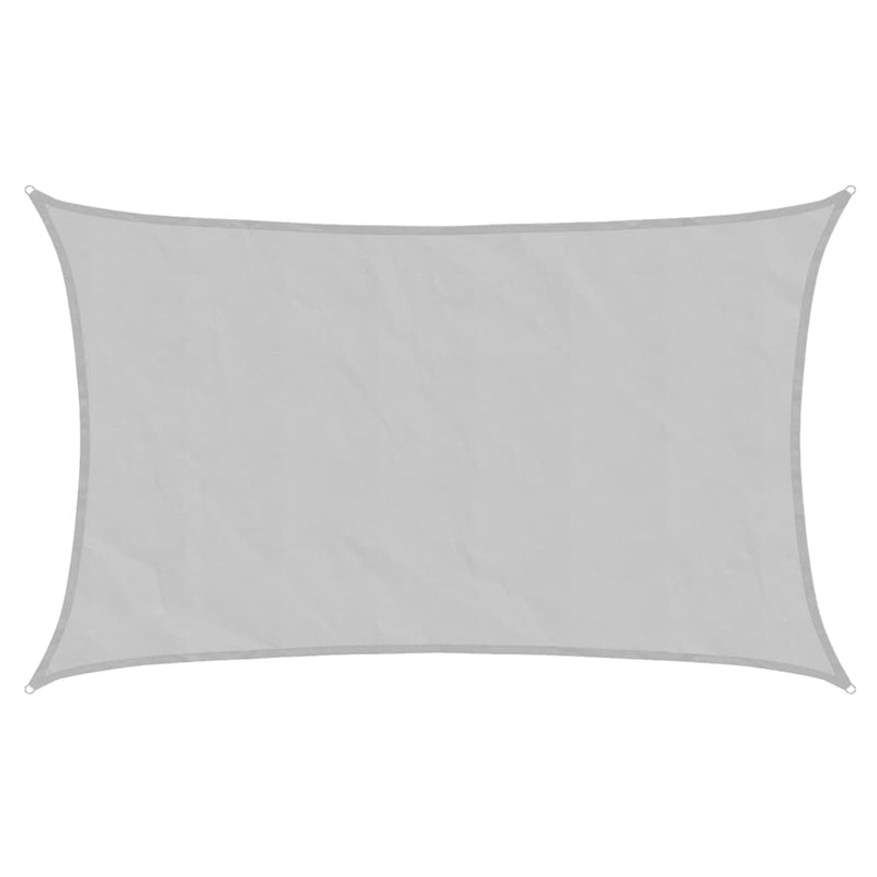 Afbeelding laden in galerijviewer, Vidaxl zonnezeil 8x5 m 100% polyester oxford lichtgrijs
