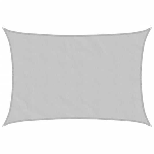 Vidaxl zonnezeil 7x6 m 100% polyester oxford lichtgrijs