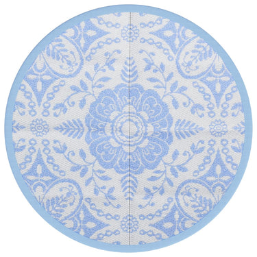 Vidaxl buitenkleed arakil ø120 cm polypropeen babyblauw