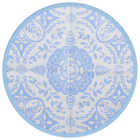 Vidaxl buitenkleed arakil ø200 cm polypropeen babyblauw