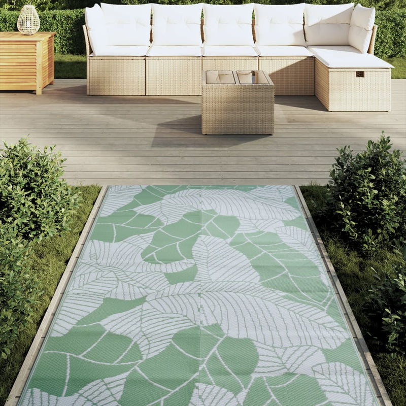 Afbeelding laden in galerijviewer, Vidaxl buitenkleed arakil 120x180 cm pp groen
