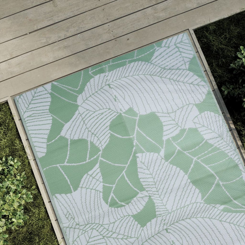 Afbeelding laden in galerijviewer, Vidaxl buitenkleed arakil 120x180 cm pp groen
