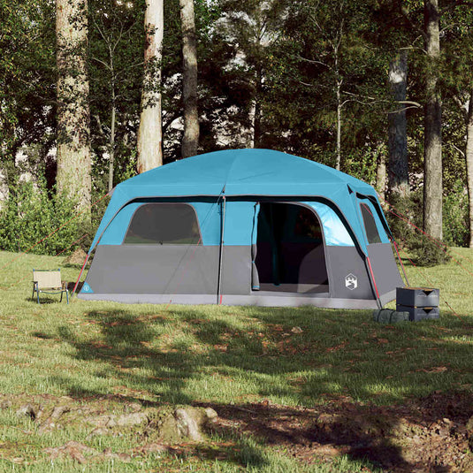 Vidaxl gezinstent 8-persoons waterdicht blauw