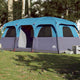 Vidaxl gezinstent 10-persoons waterdicht blauw