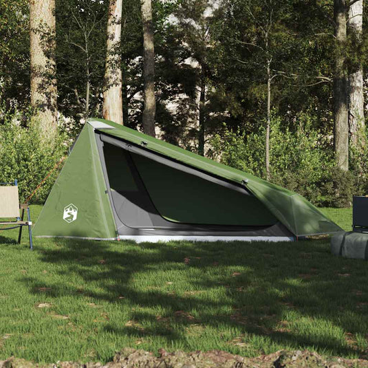 Vidaxl tunneltent 1-persoons waterdicht groen