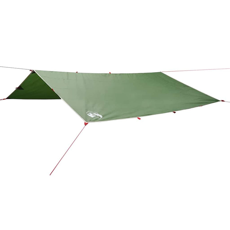 Afbeelding laden in galerijviewer, Vidaxl kampeerluifel waterdicht 500x294 cm groen
