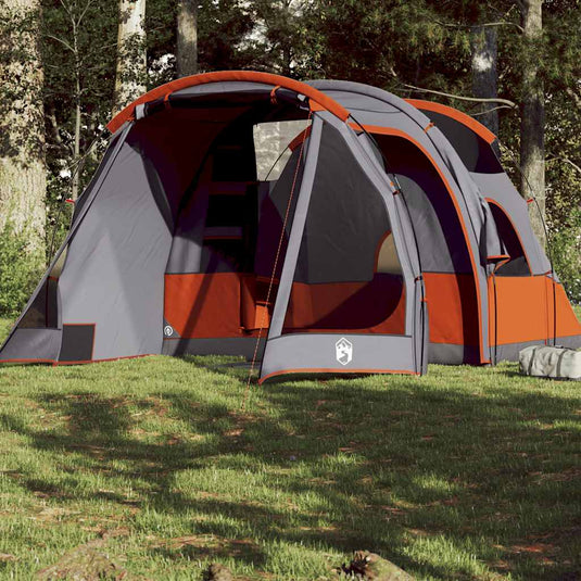 Vidaxl tunneltent 4-persoons waterdicht grijs