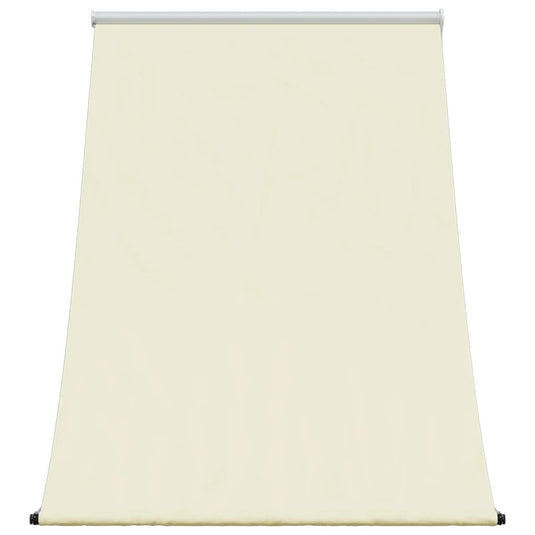 Vidaxl luifel uittrekbaar 100x150 cm stof en staal crèmekleurig