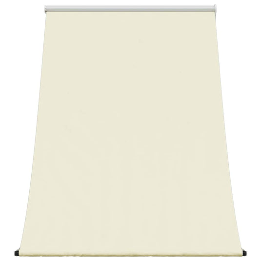 Vidaxl luifel uittrekbaar 150x150 cm stof en staal crèmekleurig