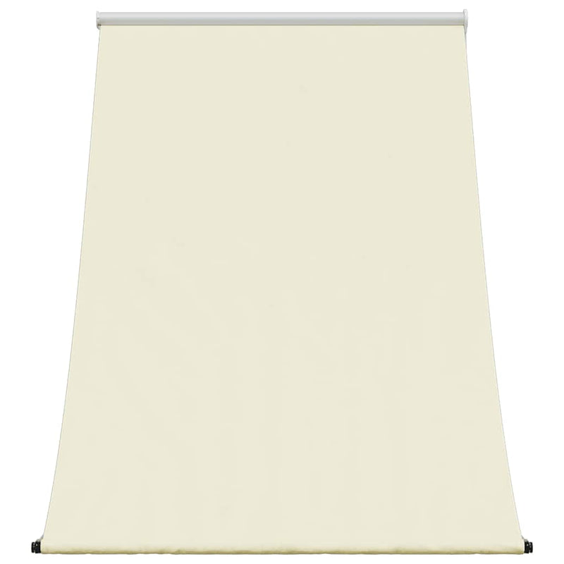 Afbeelding laden in galerijviewer, Vidaxl luifel uittrekbaar 150x150 cm stof en staal crèmekleurig
