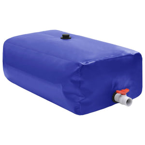Vidaxl watertank met kraan opvouwbaar 360 l pvc