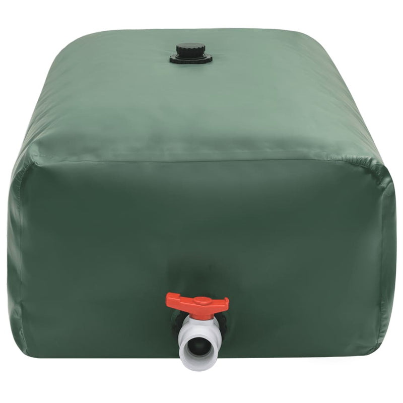 Afbeelding laden in galerijviewer, Vidaxl watertank met kraan opvouwbaar 1000 l pvc
