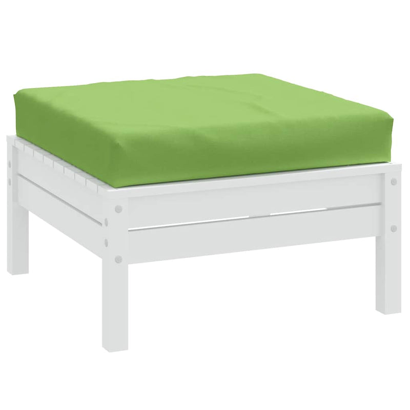 Afbeelding laden in galerijviewer, Vidaxl palletkussen 60x60x9,5 cm stof gemêleerd groen
