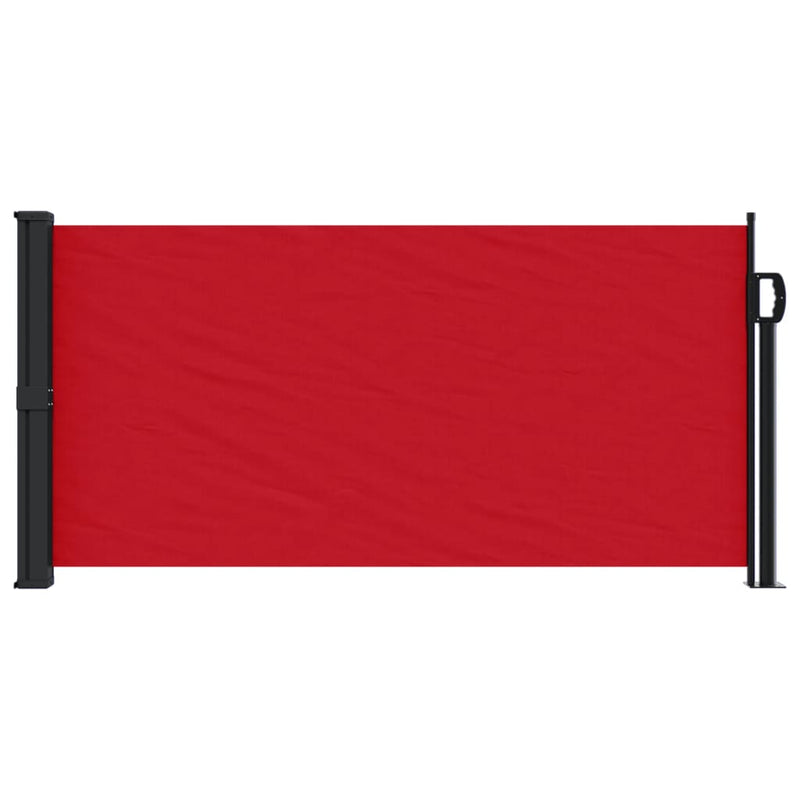 Afbeelding laden in galerijviewer, Vidaxl windscherm uittrekbaar 100x300 cm rood
