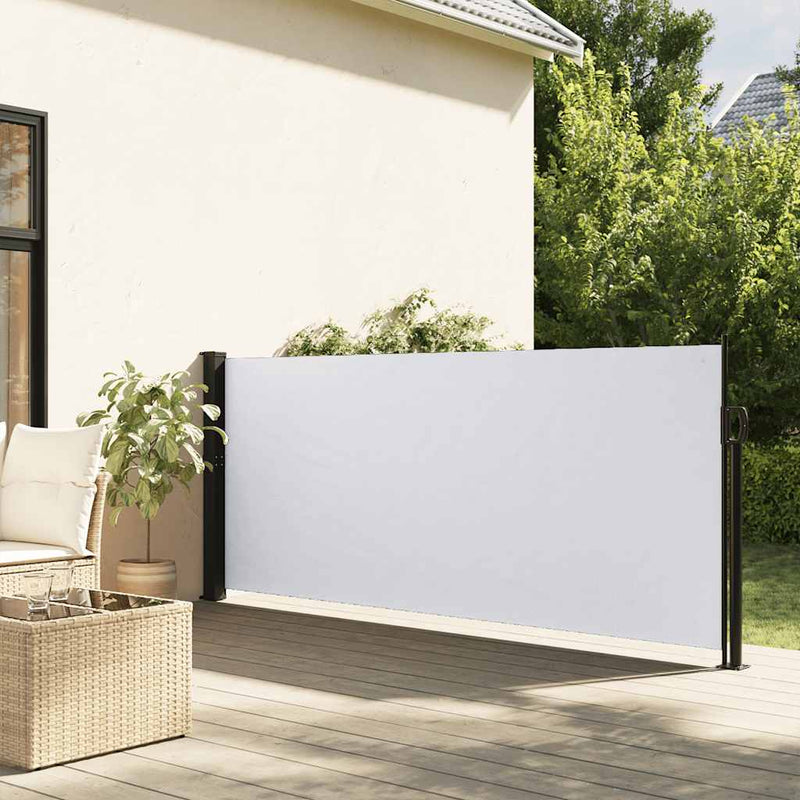 Afbeelding laden in galerijviewer, Vidaxl windscherm uittrekbaar 100x300 cm wit
