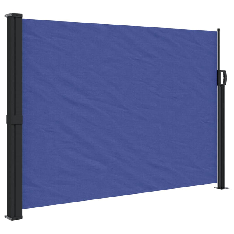 Afbeelding laden in galerijviewer, Vidaxl windscherm uittrekbaar 140x300 cm blauw
