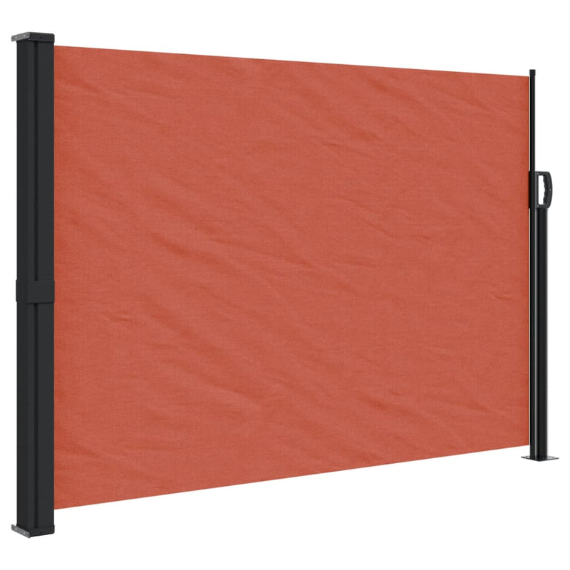 Afbeelding laden in galerijviewer, Vidaxl windscherm uittrekbaar 140x300 cm terracotta
