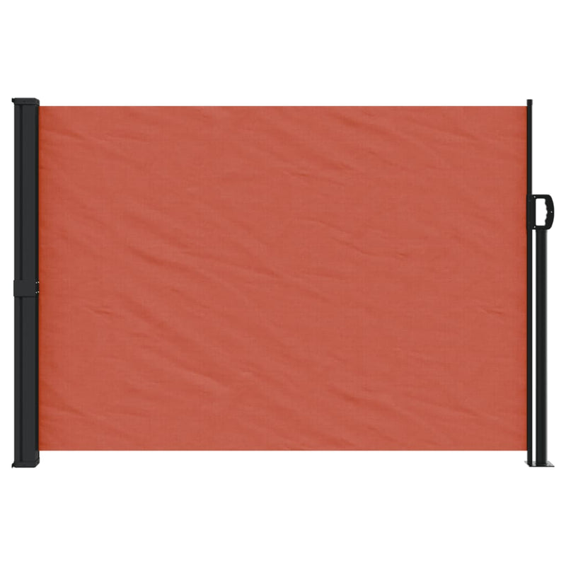 Afbeelding laden in galerijviewer, Vidaxl windscherm uittrekbaar 140x300 cm terracotta

