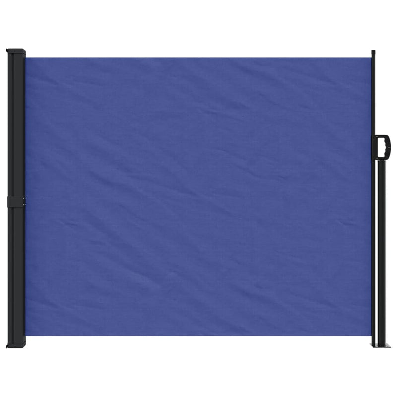 Afbeelding laden in galerijviewer, Vidaxl windscherm uittrekbaar 160x300 cm blauw
