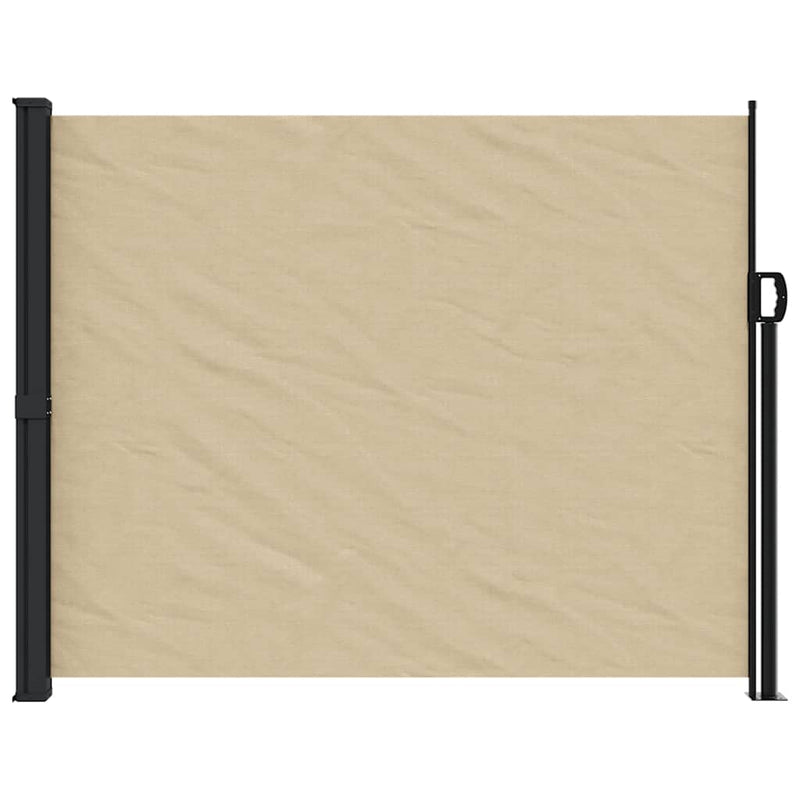 Afbeelding laden in galerijviewer, Vidaxl windscherm intrekbaar 170x300 cm beige
