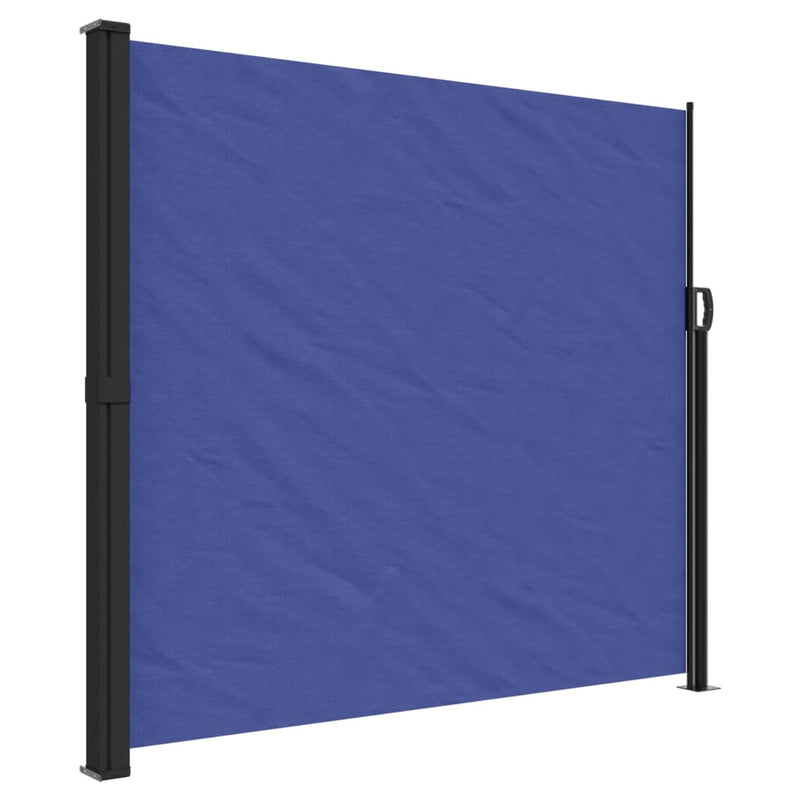 Afbeelding laden in galerijviewer, Vidaxl windscherm uittrekbaar 180x300 cm blauw
