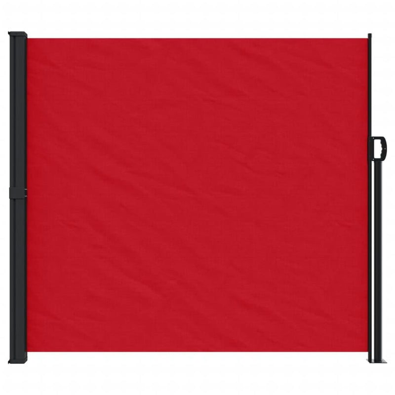 Afbeelding laden in galerijviewer, Vidaxl windscherm uittrekbaar 180x300 cm rood
