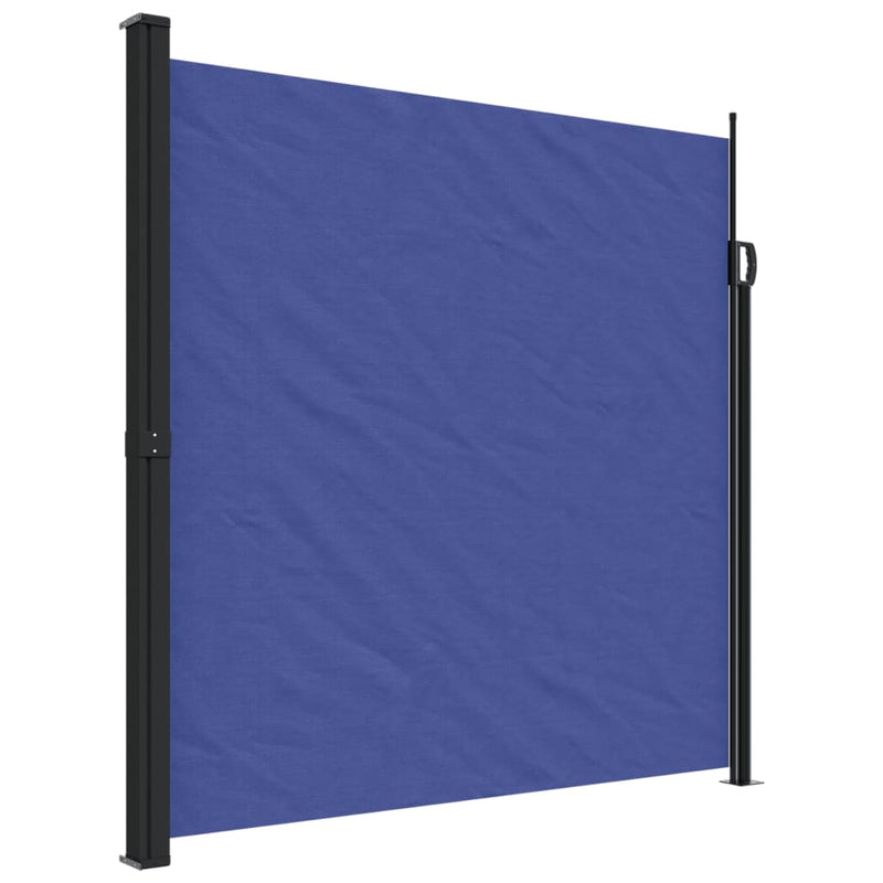 Afbeelding laden in galerijviewer, Vidaxl windscherm uittrekbaar 200x300 cm blauw
