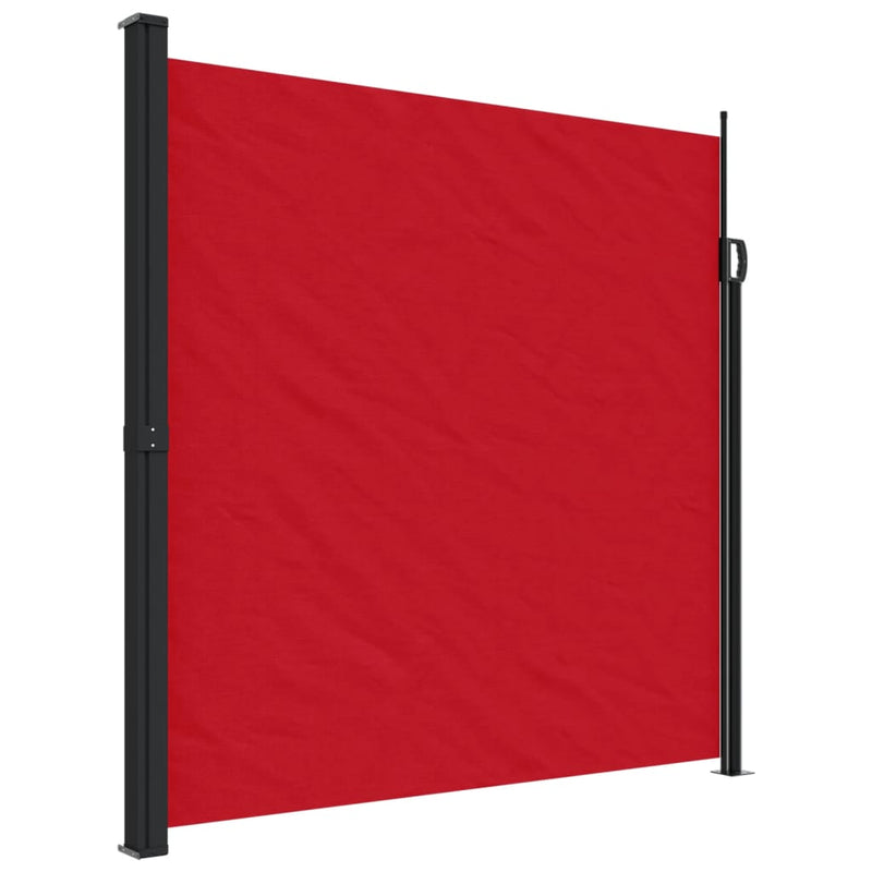 Afbeelding laden in galerijviewer, Vidaxl windscherm uittrekbaar 200x300 cm rood

