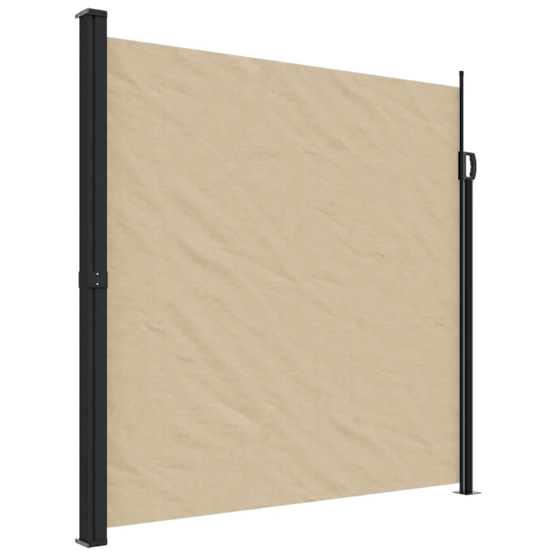 Afbeelding laden in galerijviewer, VidaXL Windscherm uittrekbaar 200x300 cm beige
