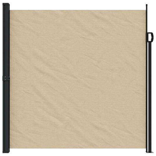 Vidaxl windscherm uittrekbaar 200x300 cm beige
