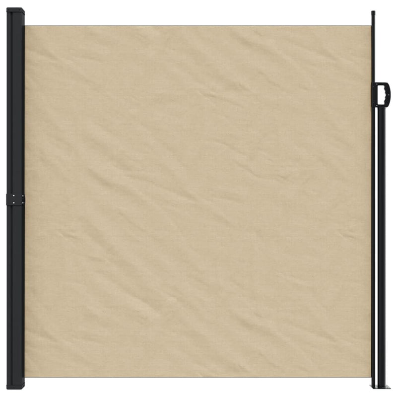 Afbeelding laden in galerijviewer, VidaXL Windscherm uittrekbaar 200x300 cm beige
