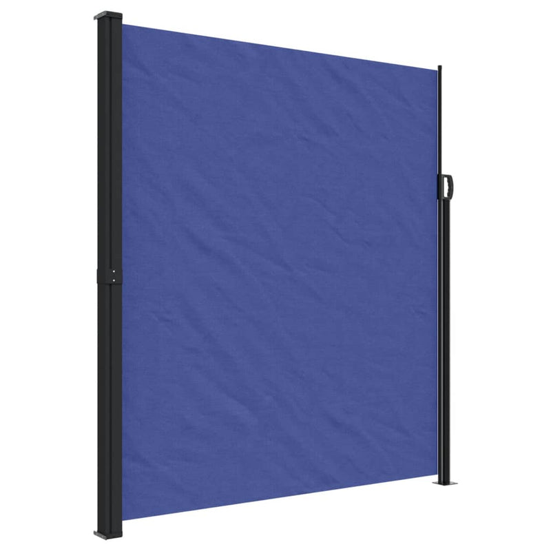 Afbeelding laden in galerijviewer, Vidaxl windscherm uittrekbaar 220x300 cm blauw
