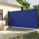 Vidaxl windscherm uittrekbaar 220x300 cm blauw