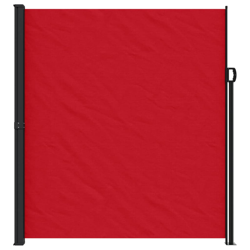 Afbeelding laden in galerijviewer, Vidaxl windscherm uittrekbaar 220x300 cm rood
