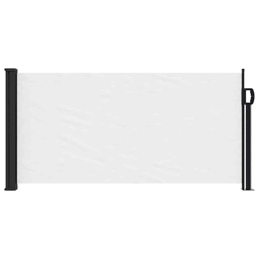 Vidaxl windscherm uittrekbaar 100x500 cm wit