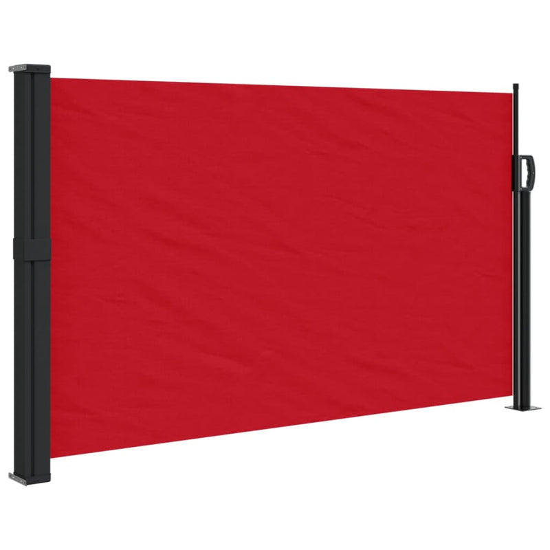 Afbeelding laden in galerijviewer, Vidaxl windscherm uittrekbaar 120x500 cm rood
