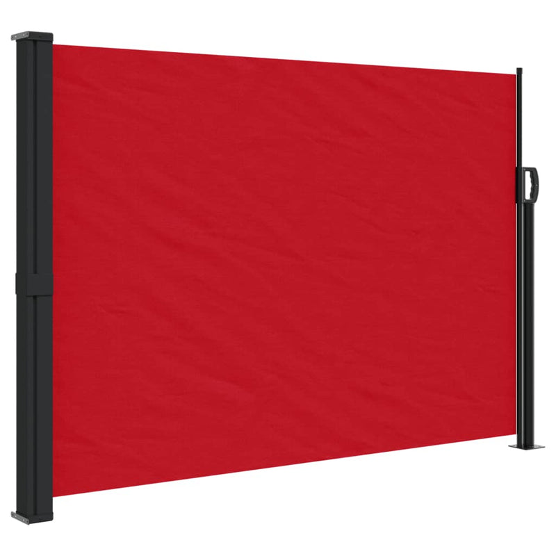 Afbeelding laden in galerijviewer, Vidaxl windscherm uittrekbaar 140x500 cm rood

