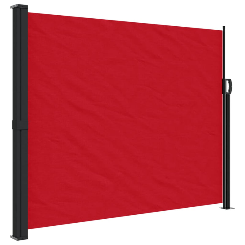 Afbeelding laden in galerijviewer, Vidaxl windscherm uittrekbaar 160x500 cm rood
