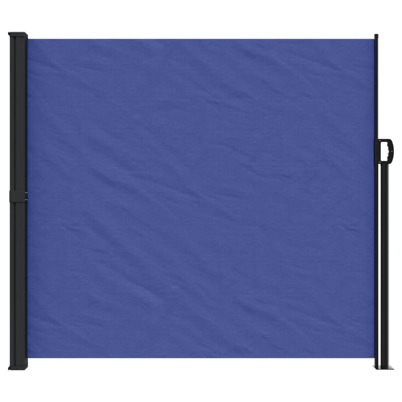 Afbeelding laden in galerijviewer, Vidaxl windscherm uittrekbaar 180x500 cm blauw
