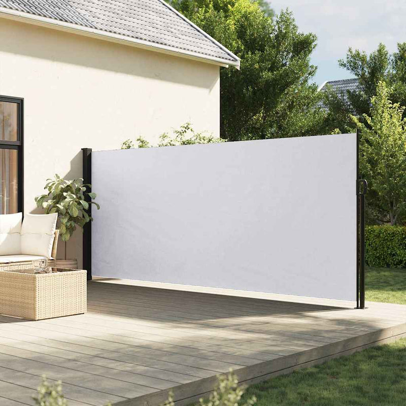 Afbeelding laden in galerijviewer, Vidaxl windscherm uittrekbaar 180x500 cm wit
