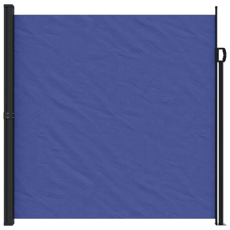 Afbeelding laden in galerijviewer, Vidaxl windscherm uittrekbaar 200x500 cm blauw
