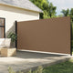 Vidaxl windscherm uittrekbaar 200x500 cm taupe