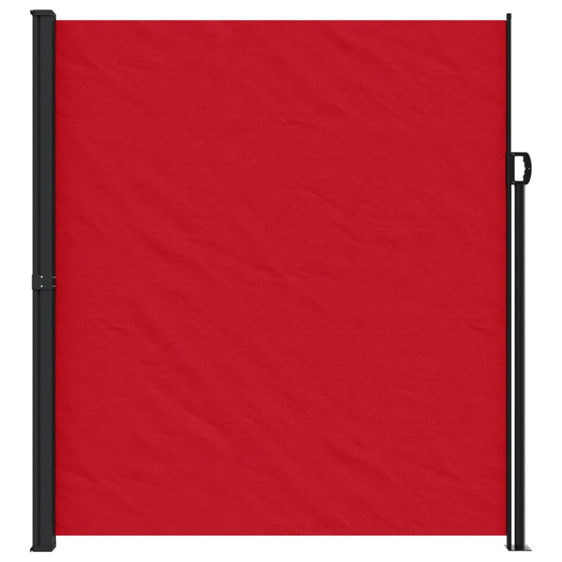 Afbeelding laden in galerijviewer, Vidaxl windscherm uittrekbaar 220x500 cm rood
