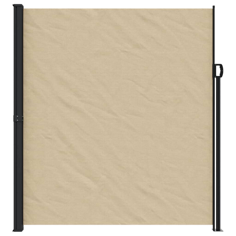 Afbeelding laden in galerijviewer, VidaXL Windscherm uittrekbaar 220x500 cm beige

