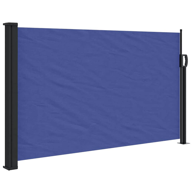 Afbeelding laden in galerijviewer, Vidaxl windscherm uittrekbaar 120x600 cm blauw
