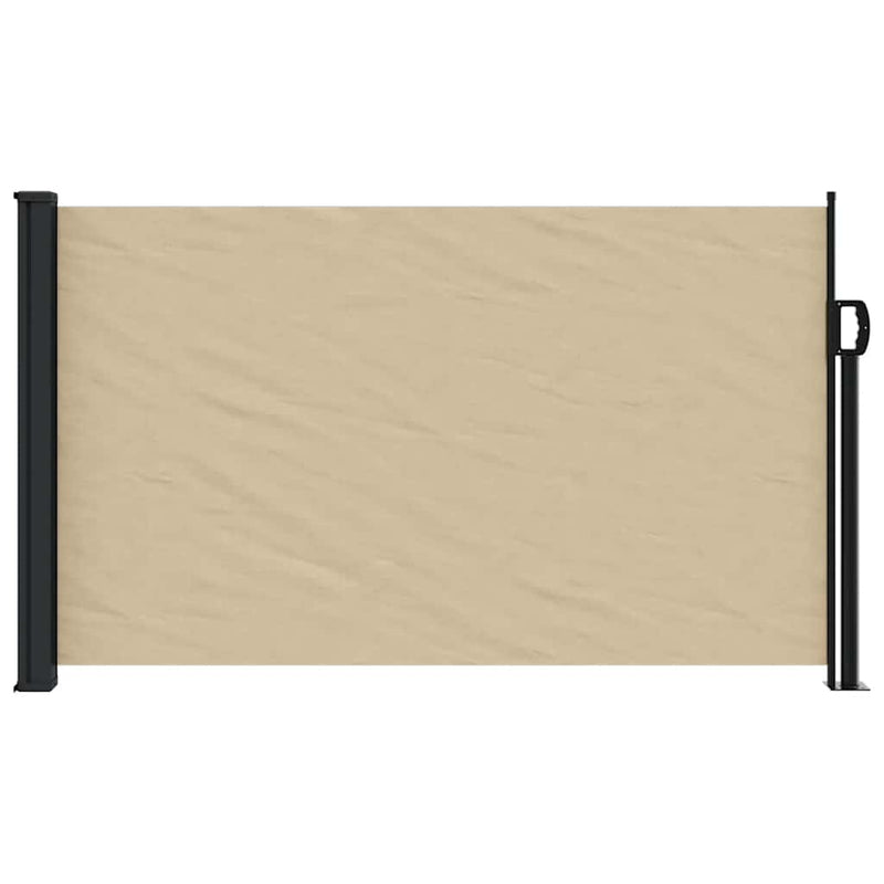 Afbeelding laden in galerijviewer, Vidaxl windscherm uittrekbaar 120x600 cm beige
