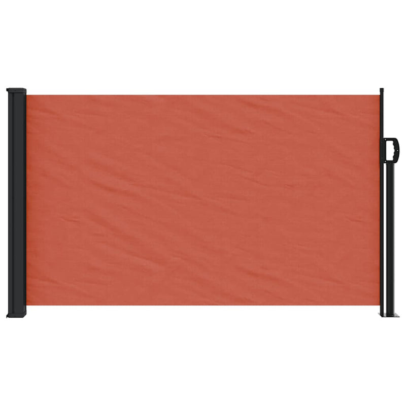 Afbeelding laden in galerijviewer, Vidaxl windscherm uittrekbaar 120x600 cm terracotta
